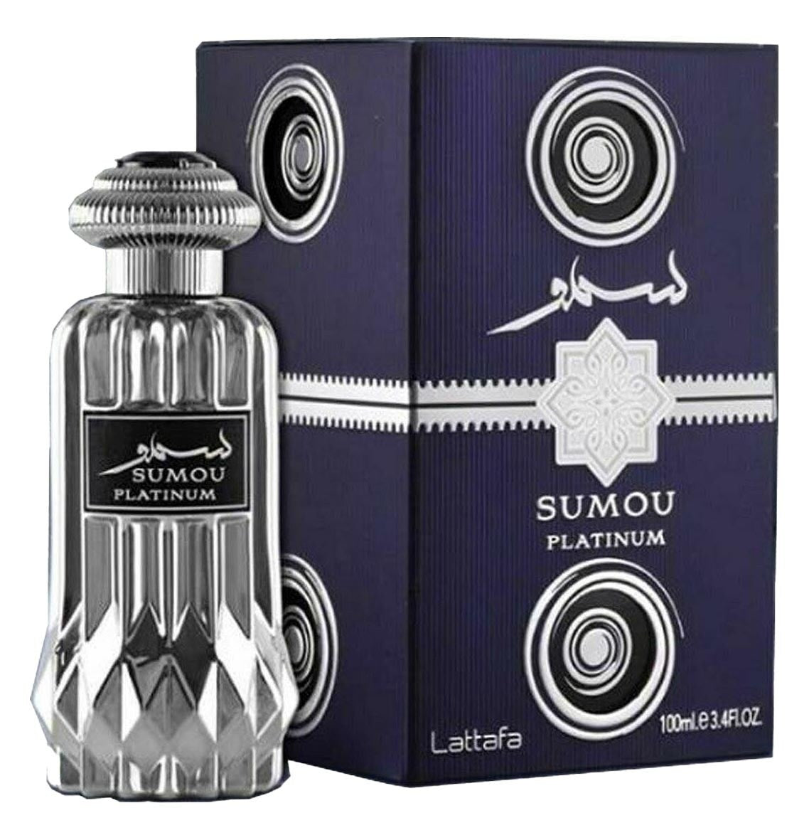Sumou Platinum Eau de Parfum 100ml (3.4Oz) By Lattafa