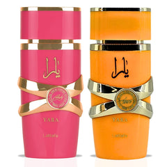 Yara Candy & Yara Tous EDP Sprays 100ML (3.4 OZ) By Lattafa | Fruity, Sweet & Tropical With A Cozy Twist. (EXCLUSIVE BUNDLE)