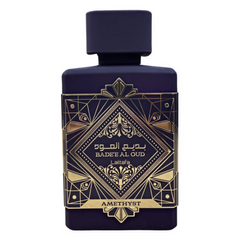 Badee Al Oud Amethyst EDP - 100ML by Lattafa (WITH VELVET POUCH)