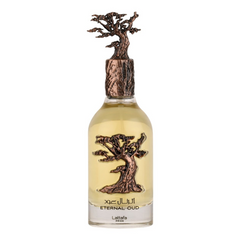 Eternal Oud EDP - 100mL (3.4 oz) by Lattafa Pride (WITH VELVET POUCH)