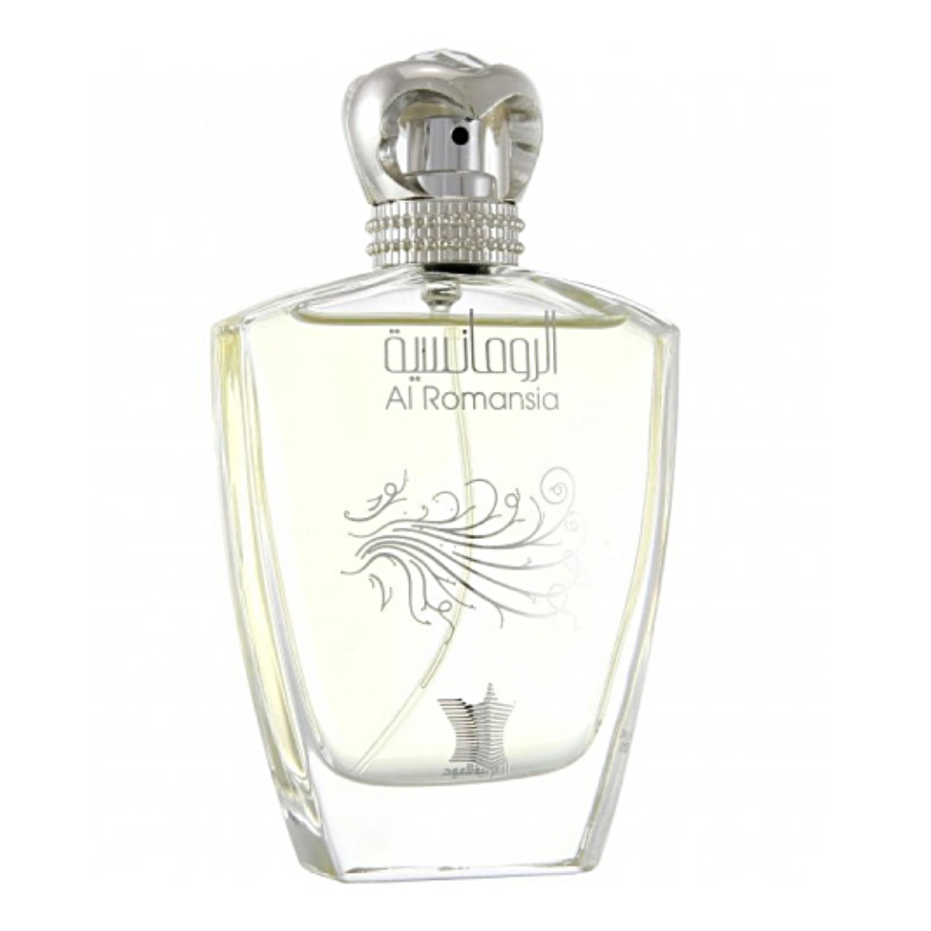 Al Romansia EDP- 100 ML (3.4 oz) by Arabian Oud (WITH VELVET POUCH)
