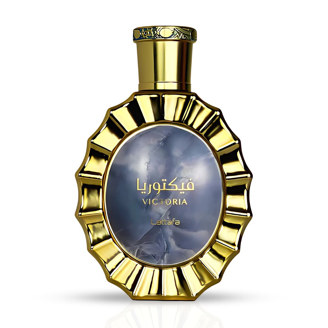 Victoria Eau de Parfum Spray 100ML (3.4 OZ) By Lattafa (Velvet Pouch)