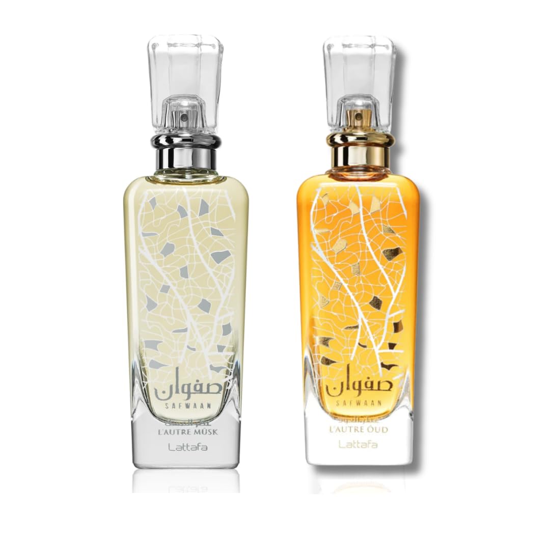 Safwaan L'autre Oud & L'autre Musk Value Pack EDP - 100Ml (3.4Oz) By Lattafa
