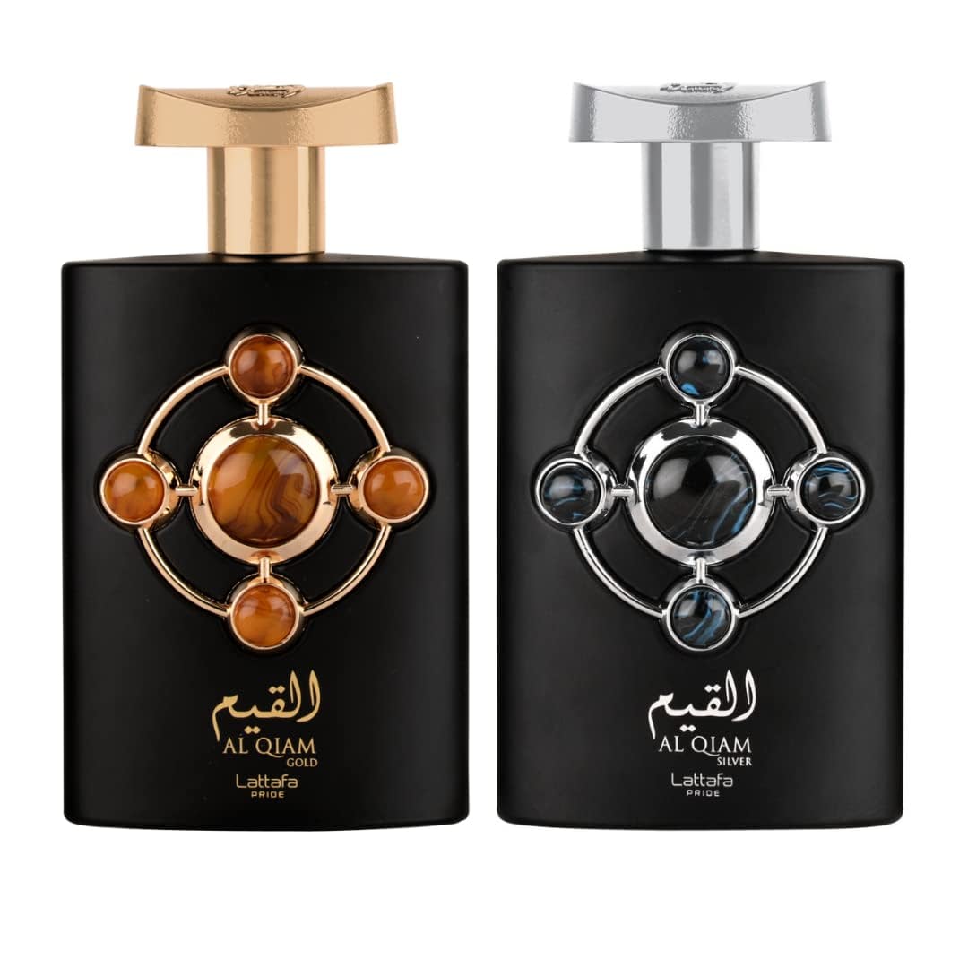Al Qiam Gold & Silver EDP-100ml | by Lattafa Perfumes