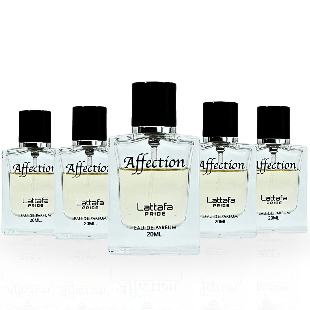 Affection EDP 20ML (0.6 OZ) By Lattafa Pride | Travel Size, Fragrance Miniatures. (PACK OF 5)