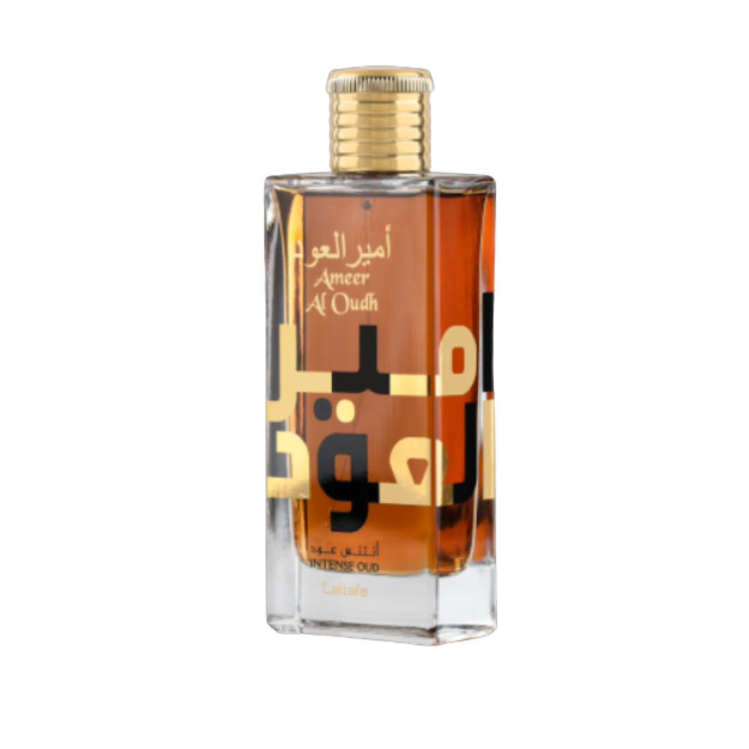 Ameer Al Oudh - Intense Oud EDP 100ML | by Lattafa (WITH VELVET POUCH)