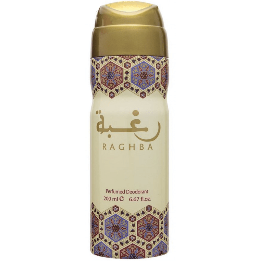 Raghba Deodorant - 200ML (6.7 oz) by Lattafa