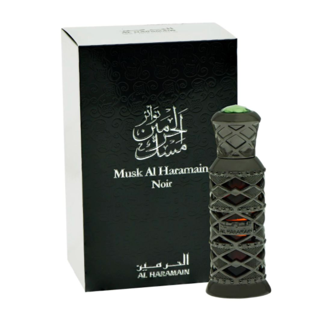 Musk Al Haramain Noir Perfume Oil-12ml (0.5 oz) by Al Haramain