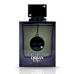 Club De Nuit Urban Man Elixir Eau De Parfum Spray 105ML (3.6 OZ) by Armaf (Velvet Pouch)