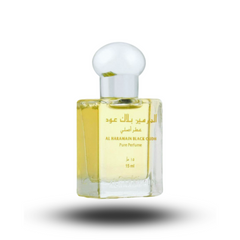 Black Oudh Perfume Oil-15ml(0.5 oz) by Al Haramain | (WITH VELVET POUCH)