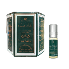 Saat Safa- 6ml (.2oz) Roll-on Perfume Oil by Al-Rehab (Box of 6)