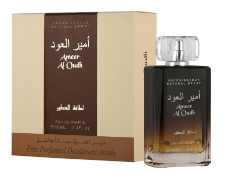 Ameer Al Oudh 100ml(3.4 oz) EDP with Deo by Lattafa