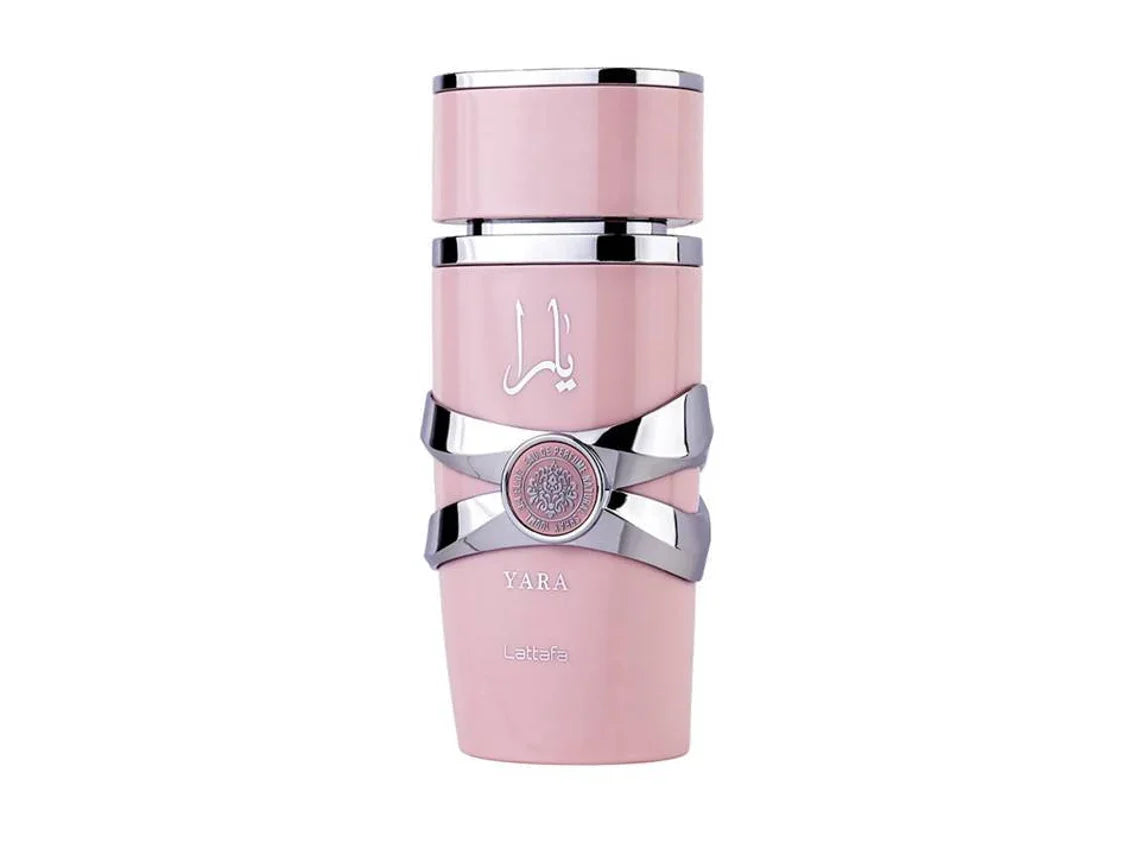 Yara For Women EDP - 100ML (3.4 oz) | by Lattafa | (WITH VELVET POUCH)