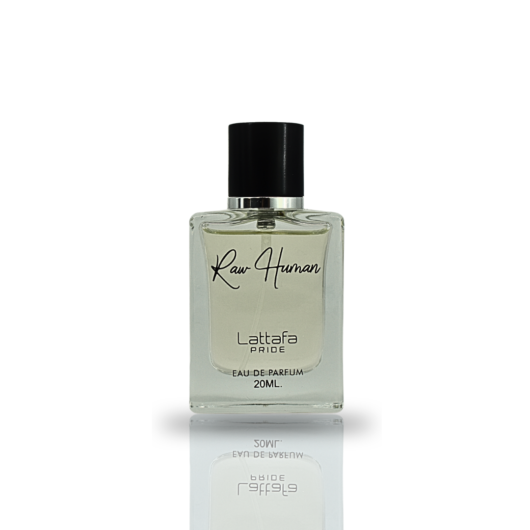 Raw Human EDP 20Ml (0.6oZ) By Lattafa Pride (WITH VELVET POUCH)