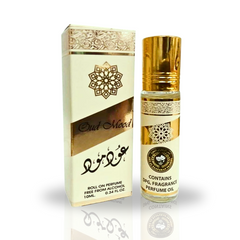 6PCS Oud Mood Roll-On Perfume Oil - CPO 10ML (0.34OZ) by Ard Al Zaafaran | Long Lasting, Miniature Perfume Oil For Men & Women. (Pack Of 6)